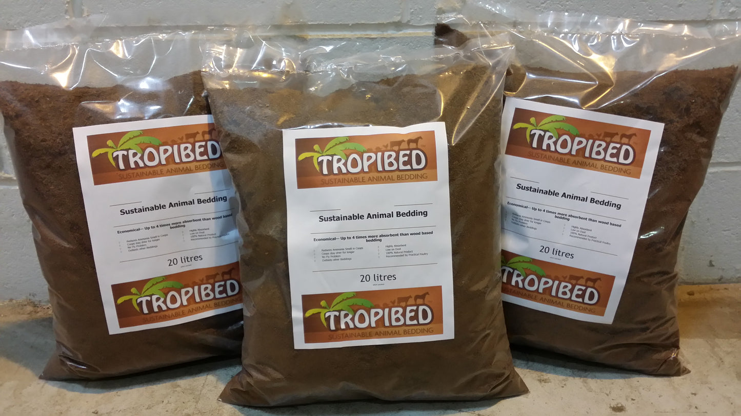 Tropibed Nest Box Material 3 x 20 Litre Bags